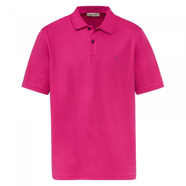 GOLFINO Men's golf shirt containing sustainable Kafetex® functional fibre
